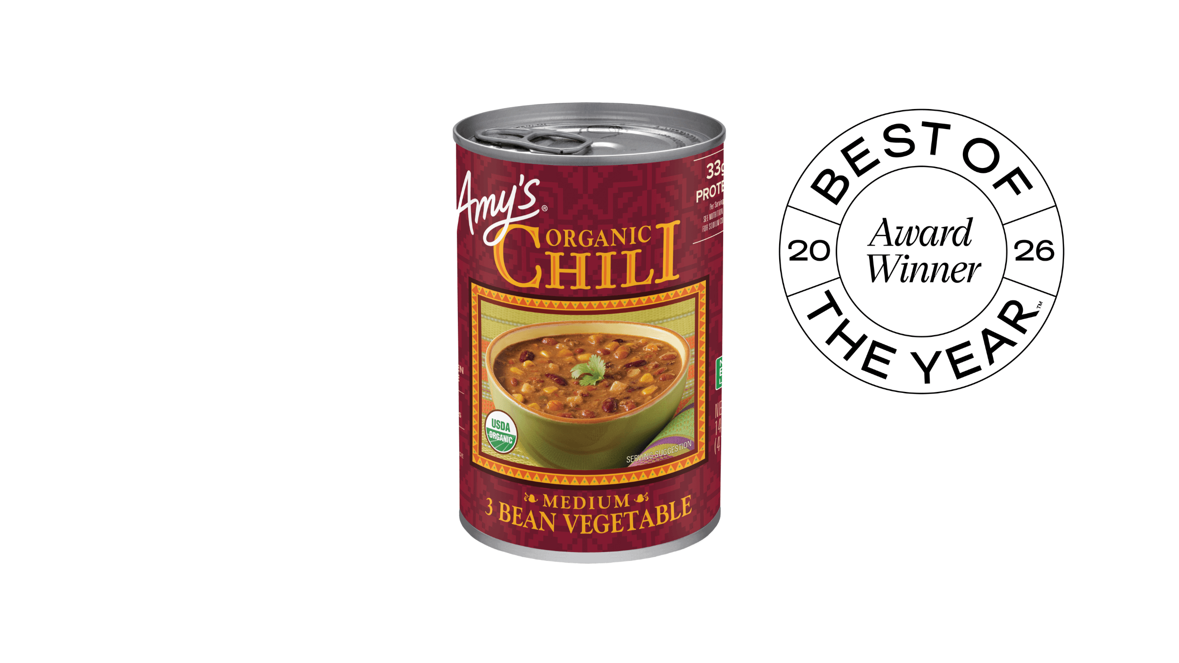 2026 Winner: Amy's Organic Chili