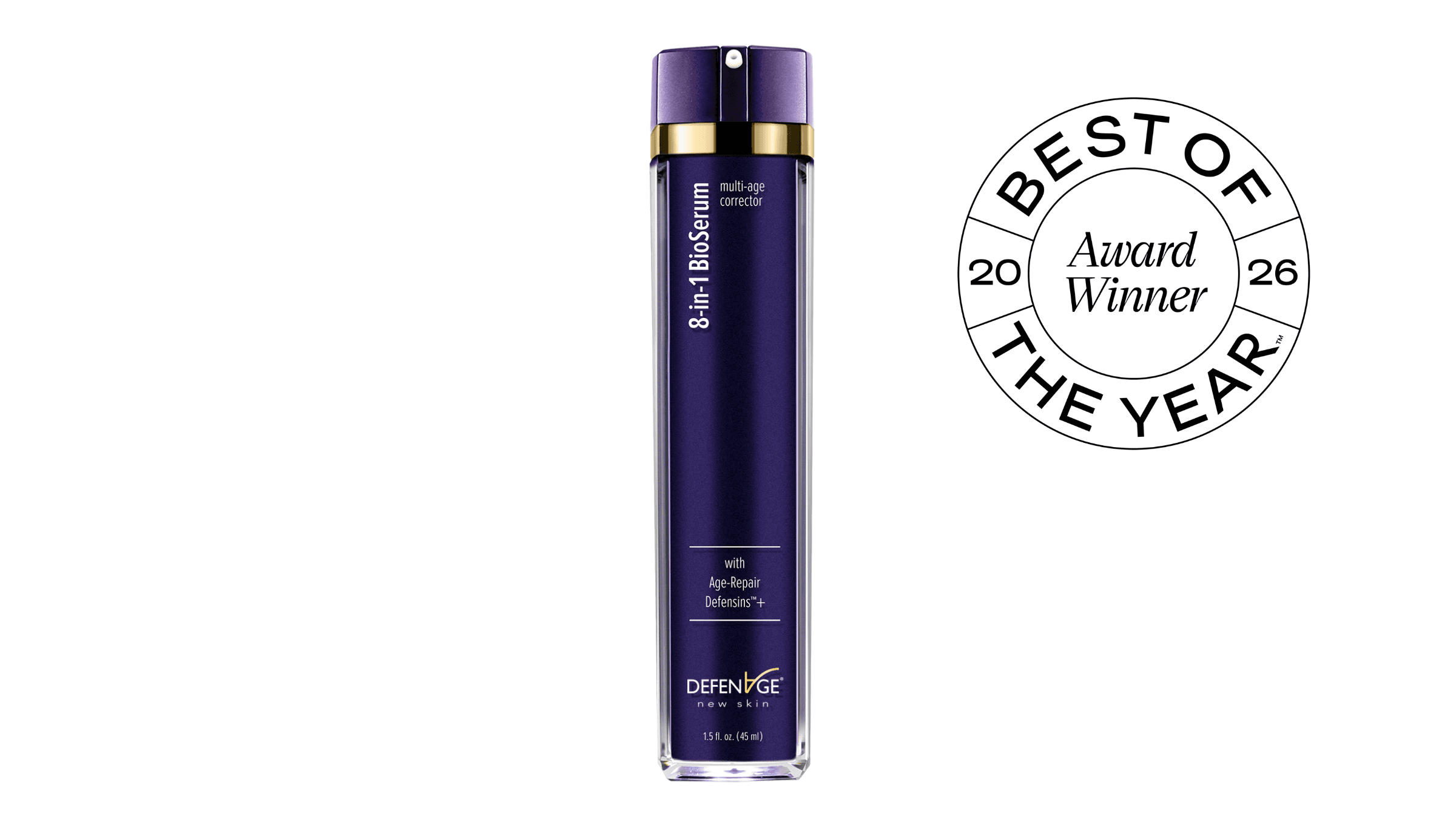 2026 Winner: DefenAge 8-in-1 Serum