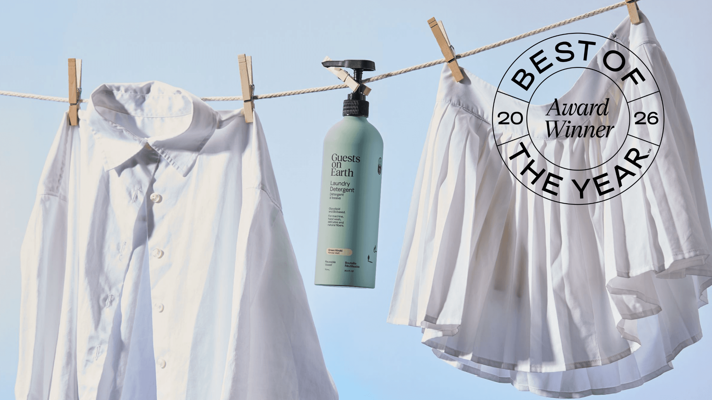 2026 Winner: Guests on Earth Laundry Detergent