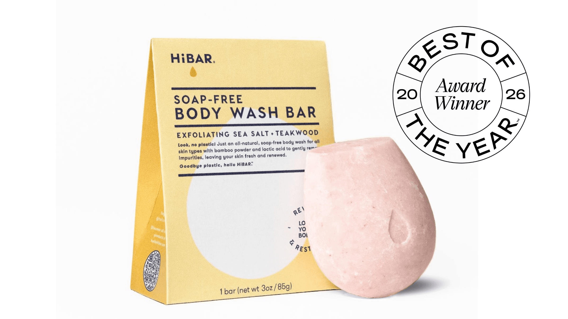 2026 Winner: HiBAR Soap-Free Body Wash