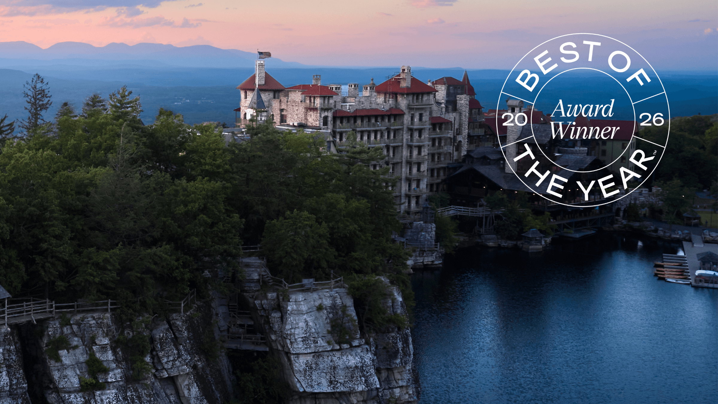 2026 Winner: Mohonk Mountain House Resort Hotel