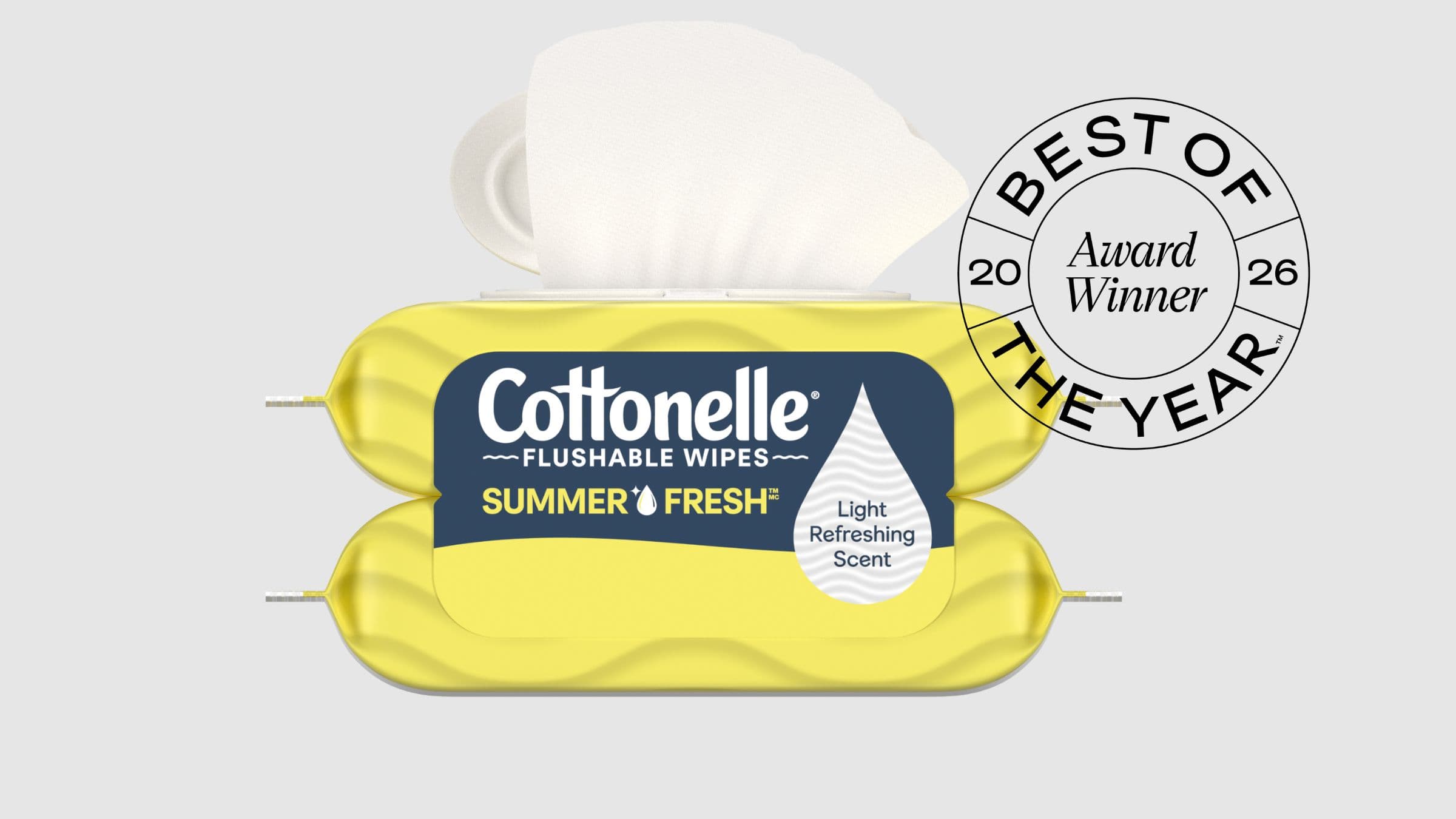 2026 Winner: Cottonelle Flushable Wipes
