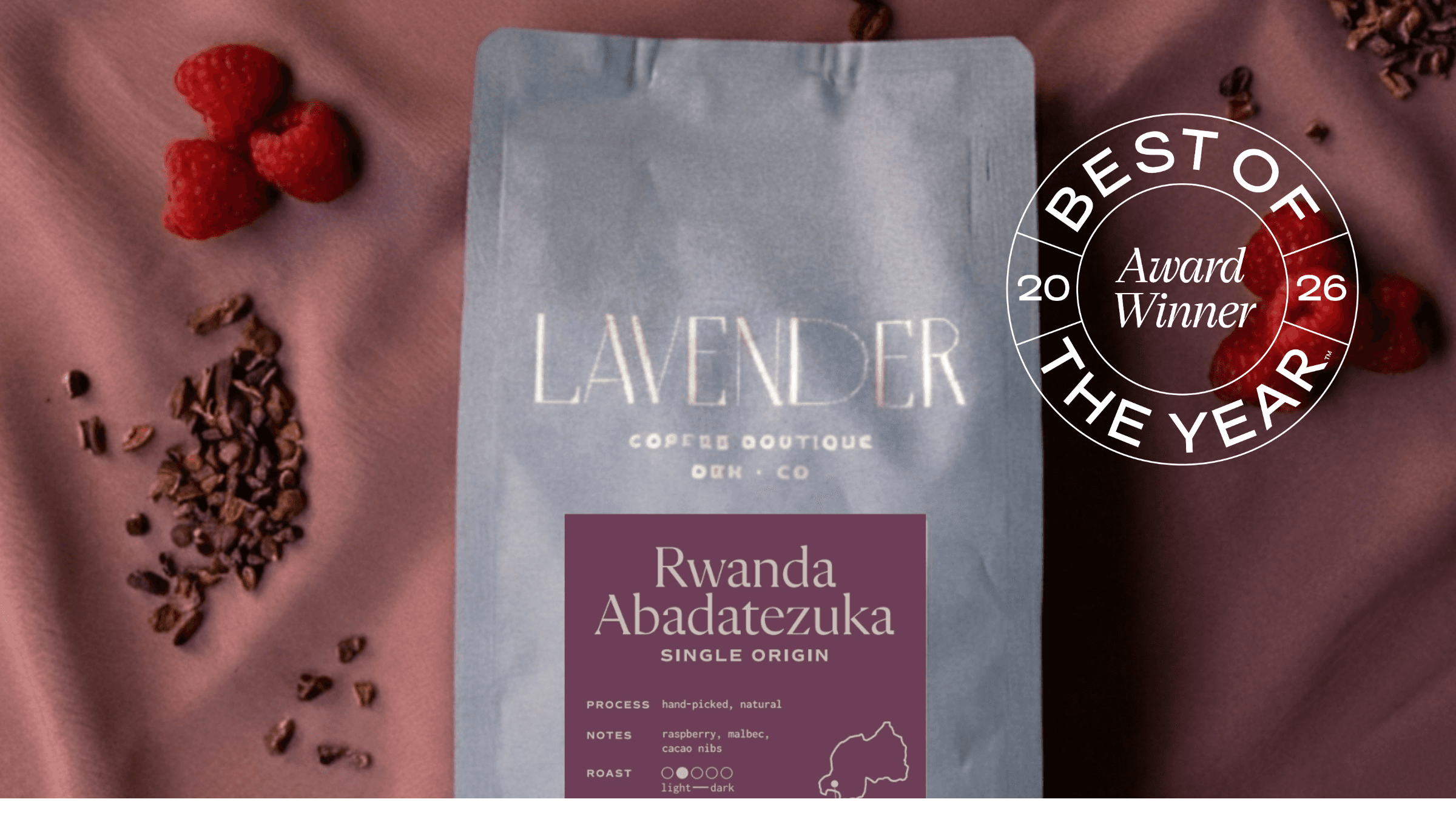 2026 Winner: Lavender Coffee Boutique Single-Origin Beans